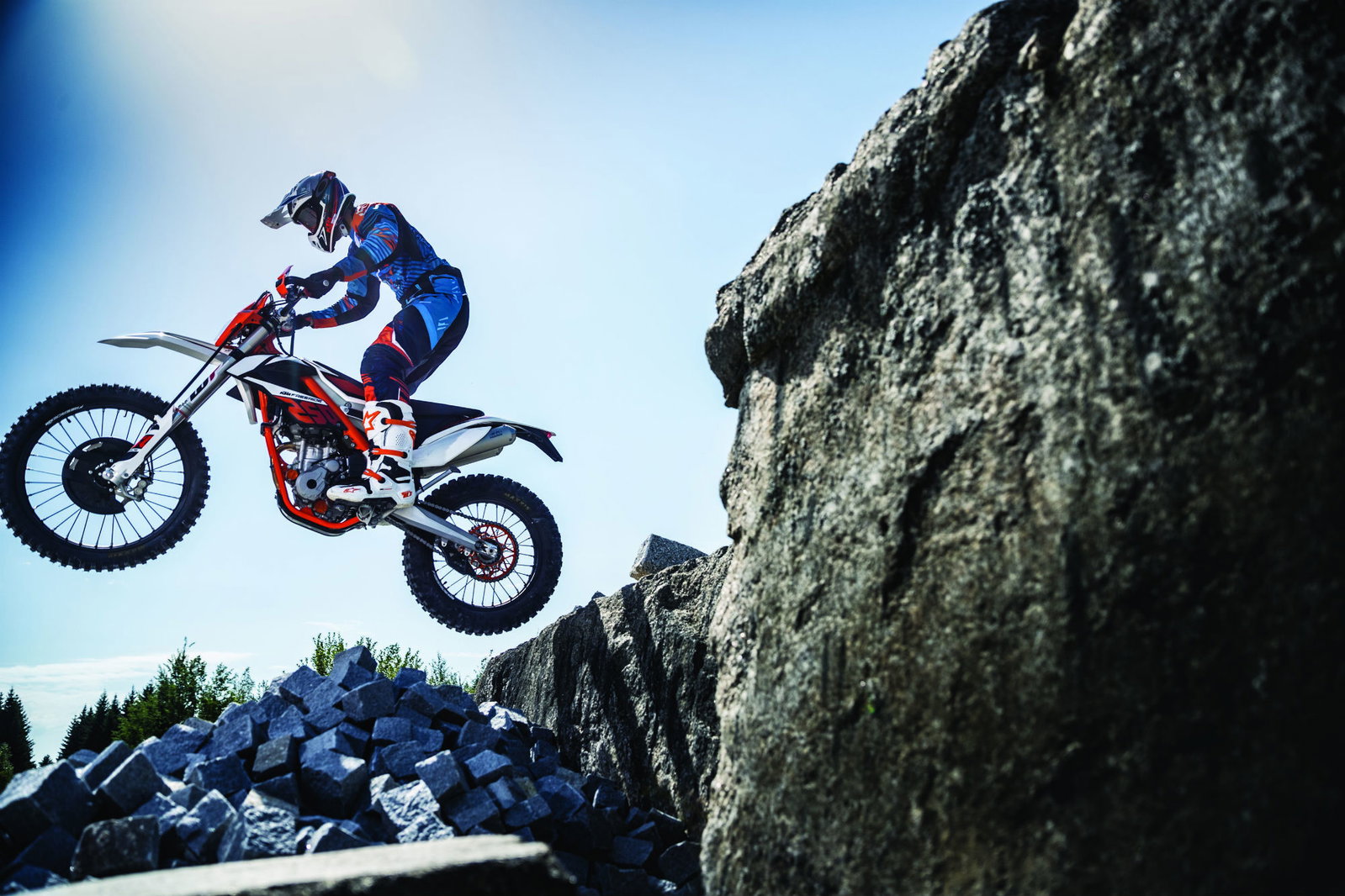 New: KTM Freeride 250 F four-stroke